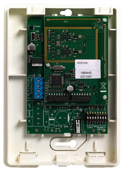 ATS1235, UTC (Intrusion), Récepteurs radio, Extensions, ATS ADVANCED, Intrusion, Extensions de zones internes : Aucune, Extensions de sorties internes : Aucune, Nombre max. de zones radio : 32, Compatible avec centrale(s) : ATS Advanced (x000A / x500A), ATS Master, Garantie : 2 ans, 