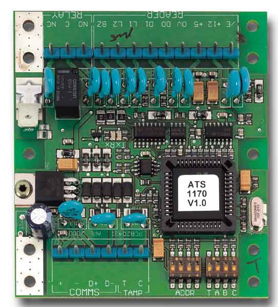 ATS1170, ARITECH, Claviers et lecteurs, Extensions, ATS ADVANCED, ATS MASTER, Intrusion, Type de produit : Platine d'extension, Compatible avec centrale(s) : ATS Advanced (x000A / x500A), ATS Master, Sorties relais : 1, Garantie : 2 ans, 