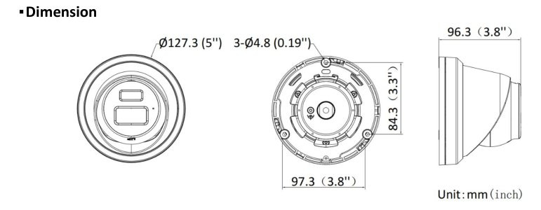 DS-2CD2383G2-IU(2.8mm)(O-STD), HIKVISION, Turret, Vidéosurveillance, LEDs distance maximale (m) : 30, Angle de Vue max. : Horizontal (°) : 107, Indice de protection IP : 67, Gamme : HIK AcuSense, HIK Pro - Série 2, Lux minimum couleur : 0.005, Garantie : 3 ans, Réf. fabricant : 311316076, 