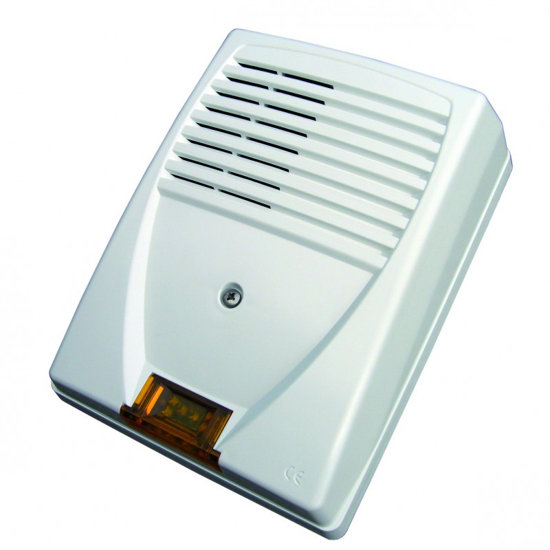 THE VOICE-EXT, ALTEC ATLS, Sirènes, Intrusion, Type d'alarme : Tonalités d'alarme préenregistrées, Messages vocaux librement programmables, Interface Série : RS485 max. 32 sirènes sur le même bus, Flash intégré : Oui, Extérieur : Non, Garantie : 2 ans, 