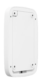 Keypad-W, AJAX, Claviers et lecteurs, Intrusion, Lecteur de proximité intégré : Non, Affichage LED : Automatique, Piles : 4x AAA 1,5V, Type de radio : Bidirectionnelle, Fréquence radio [MHz] : 868, Garantie : 2 ans, Réf. fabricant : 38249.12.WH1, 