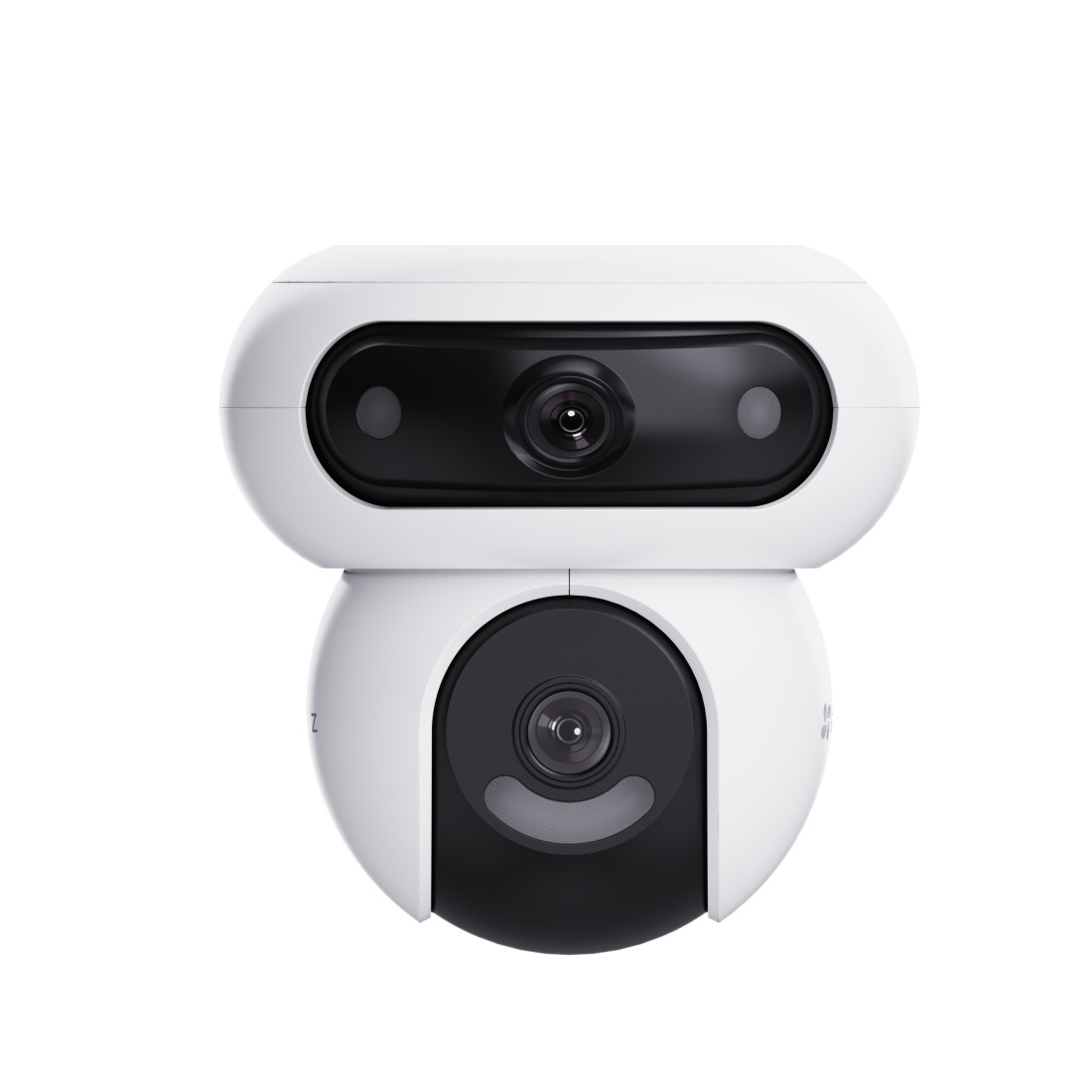 H90 Dual 2K+, EZVIZ, Vidéosurveillance, Résolution Vidéo : 4MP, Indice de protection IP : 65, LEDs Infrarouge : Oui, Fonctionnalités PTZ : Autotracking, Focale (mm) : 2.8mm, Alimentation : 12 VDC / 1,5A (incl.), Garantie : 2 ans, Réf. fabricant : 303103336, 
