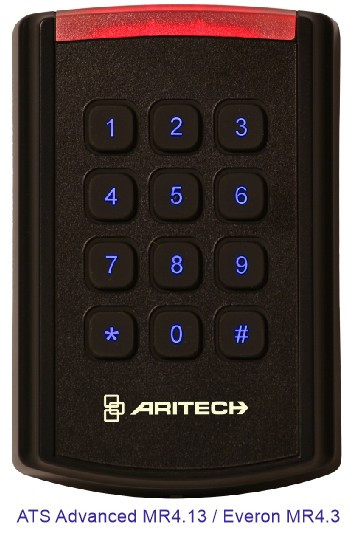 ATS1188, ARITECH, Claviers et lecteurs, Lecteurs de proximité, ATS ADVANCED, Intrusion, Contrôle d'accès, Ecran tactile : Non, Compatible avec centrale(s) : ATS Advanced x500A, Everon x700, Lecteur de proximité intégré : Oui, Ecran LCD : Sans, Garantie : 2 ans, 