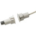 DC107, ARITECH, Contacts magnétiques, Intrusion, Surface de montage : Métaux ferreux, Contact d'alarme : NC, Contact sabotage : NC, Type de raccordement : 4 fils, Boîtier : Plastique, Certifié VdS : Non, Certifié EN : Oui, Garantie : 5 ans, 