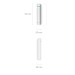 DoorProtect-W, AJAX, Contacts magnétiques, Intrusion, Montage : A visser, Couleur : Blanc, Compatible avec centrale(s) : Toutes centrales AJAX, Garantie : 2 ans, Réf. fabricant : 38099.03.WH1, 