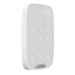 Keypad-W, AJAX, Claviers et lecteurs, Intrusion, Lecteur de proximité intégré : Non, Affichage LED : Automatique, Piles : 4x AAA 1,5V, Type de radio : Bidirectionnelle, Fréquence radio [MHz] : 868, Garantie : 2 ans, Réf. fabricant : 38249.12.WH1, 