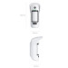 MotionCam Outdoor (PhOD) Jeweller, AJAX, Détecteurs PIR, Intrusion, Technologie PIR : 2x Infrarouge passif, Couverture IR [m] : 15, Compatible avec centrale(s) : Hub 2, Hub 2 plus, Hub Hybrid, Détecteur radio : Oui, Double technologie : Non, Immunité aux animaux : Oui, Anti-masque : Oui, Levée de doute vidéo : Oui, Garantie : 2 ans, Réf. fabricant : 39293.121.WH1, 