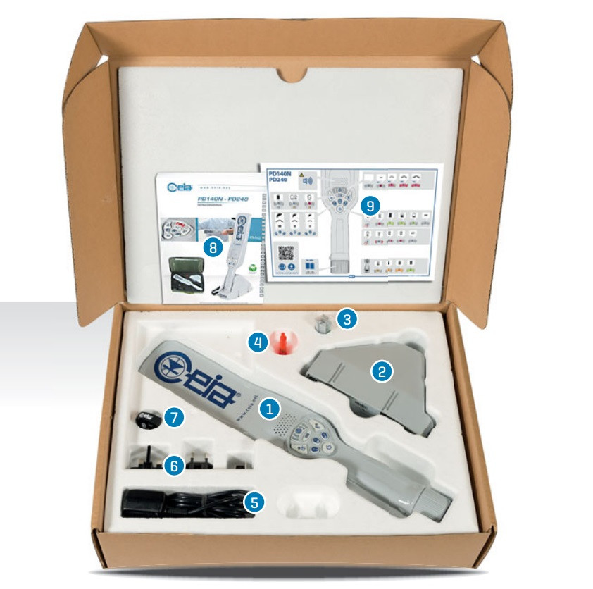 PD240-Set, CEIA, Alta sicurezza, Protezione IP : 65, Garanzia : 2 anni, 