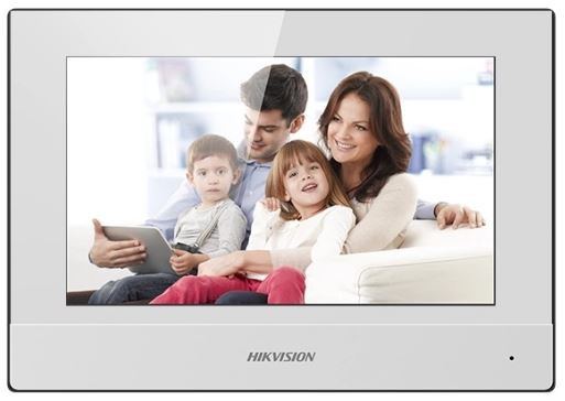 DS-KH6320-WTE1/EU-W, HIKVISION, Display, IP Video Door Station, Videosurveillance, Access Control, POE Interface : 1 x POE 100Mbps, Network Interface : 1x RJ-45 10/100 Mbps Ethernet, Supervision software compatibility : HikCentral, HIK-Connect, HIK-Partner PRO, iVMS-4200, Biometric identification : None, LCD display : 7'' 1024x600 Multi-Touch, Manufacturer ref. : 305301796, 