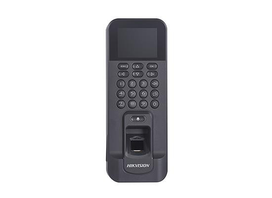 DS-K1T804BMF, HIKVISION, Keypads, Biometric readers, Proximity readers, Access Control, POE Interface : None, Network Interface : 1x RJ-45 10/100 Mbps Ethernet, Supervision software compatibility : iVMS-4200, Biometric identification : Fingerprint, LCD display : 2.5" Color, Manufacturer ref. : 302918016, 