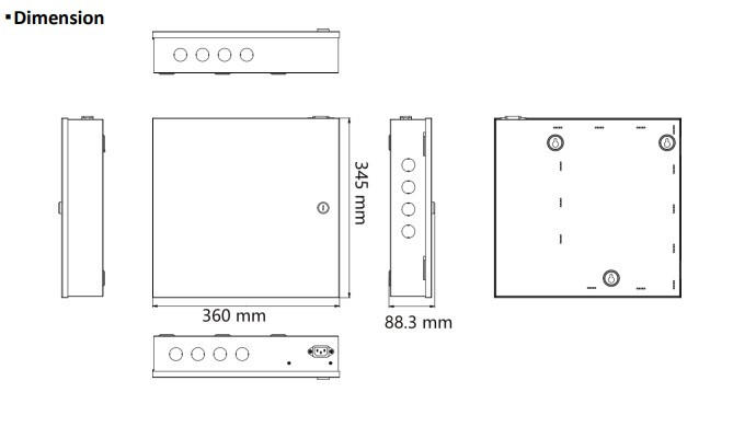 DS-K2704X, HIKVISION, Controlers, Access Control, Enclosure : Aluminium, Event log : 600000, Users max. : 100000, Warranty : 3 Years, Manufacturer ref. : 302920535, 