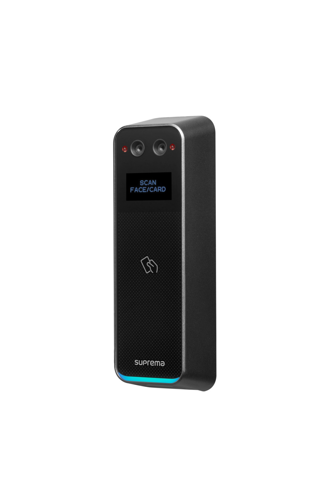 BEW3-APB, SUPREMA, Biometric readers, Access Control, Biometric identification : Face recognition, Wiegand interface : 1x In + 1x Out, Power supply : 12VDC, 24VDC, POE, BioStar software compatibility : From BioStar 2.x, Max users [1:1] : 100000, IP Ethernet : RJ45 integrated on mainboard, Warranty : 2 Years, Manufacturer ref. : BEW3-APB, 