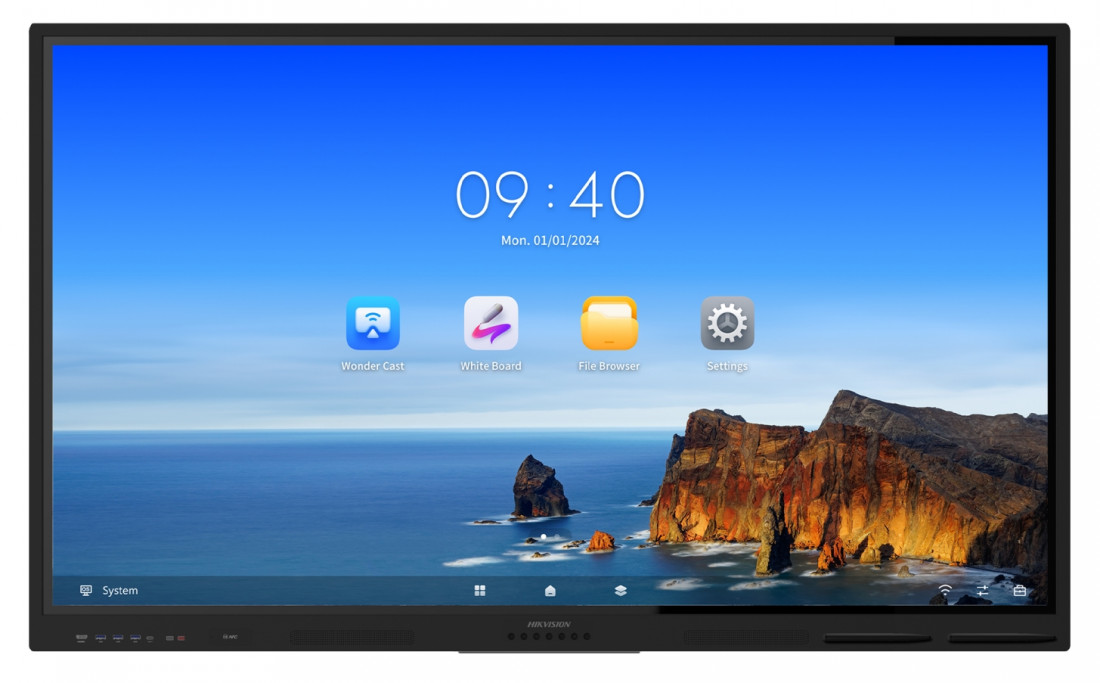 DS-D5B86RB/EL, HIKVISION, Display, Videosurveillance, Network & IT, Power supply : 100 - 240VAC, Signal System : HDMI, Max display resolution [px] : 4K / 3840 x 2160, Screen size : 86" (218cm), Warranty : 3 Years, Manufacturer ref. : 321000679, 