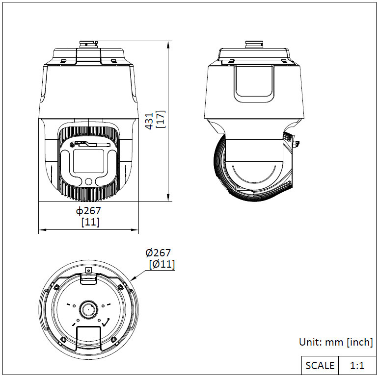 DS-2DF8C442IXG1-ELWY(O-STD), HIKVISION, PTZ domes, Videosurveillance, Video Resolution : 4MP, Weather Proof IP Rating : 67, Lens (mm) : 6-252mm, Lighting technology : IR LED, Series : Anti-corrosion, HIK PTZ Ultra – Serie 2DF, Warranty : 3 Years, Manufacturer ref. : 327001733, 