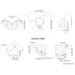 DS-2CD6W65G1-IVS(1.16mm)(O-STD), HIKVISION, Domes, Videosurveillance, LEDs Max. distance (m) : 2, Angle of View max. : Horizontal (°) : 180, Weather Proof IP Rating : 67, Series : HIK DeepinView, Min.Lux color : 0.01, Warranty : 5 Years, Manufacturer ref. : 311324661, 
