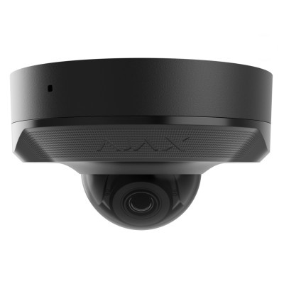 8MP Dome, 2.8mm, PoE, IR, True WDR, IP65, schwarz