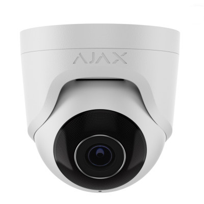 8MP Turret, 2.8mm, PoE, IR, True WDR, IP65, weiss