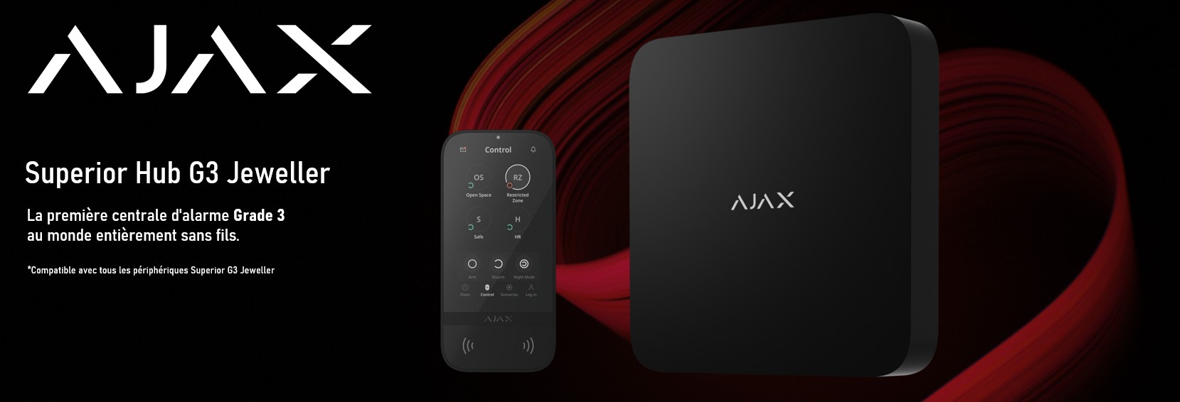 AJAX Superior Hub G3 Jeweller