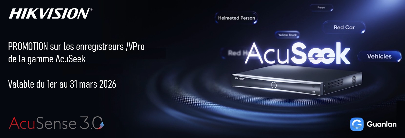 Promotion NVR gamme AcuSeek