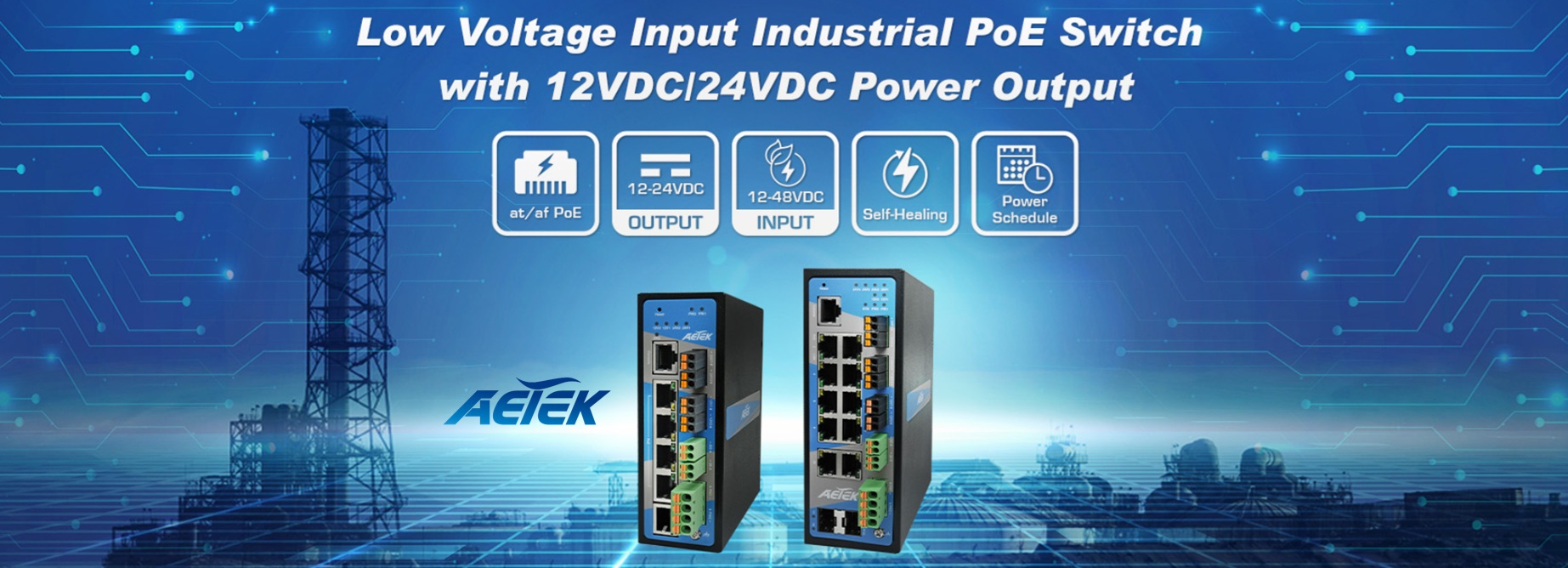 AETEK 12/24VDC POWER OUTPUT SWITCH
