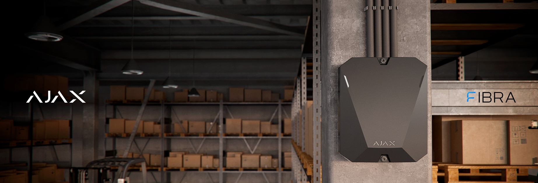 AJAX FIBRA wired solutions