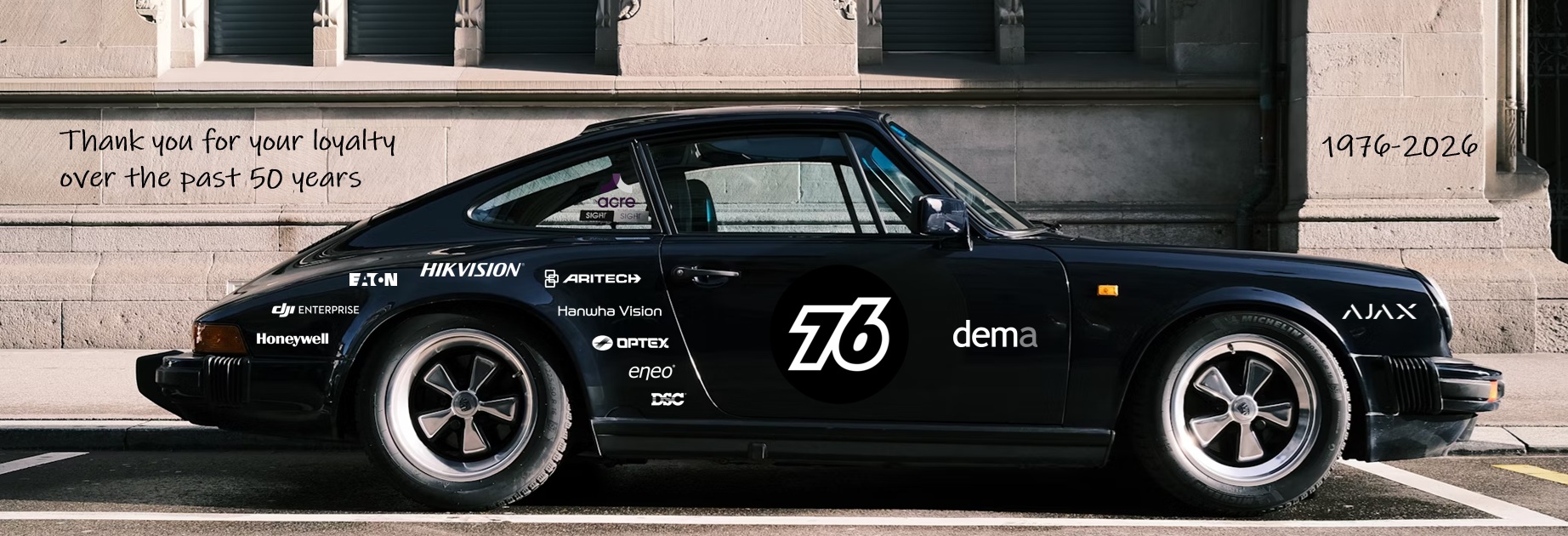 1976-2026 DEMA 50 YEARS OLD ANNIVERSARY