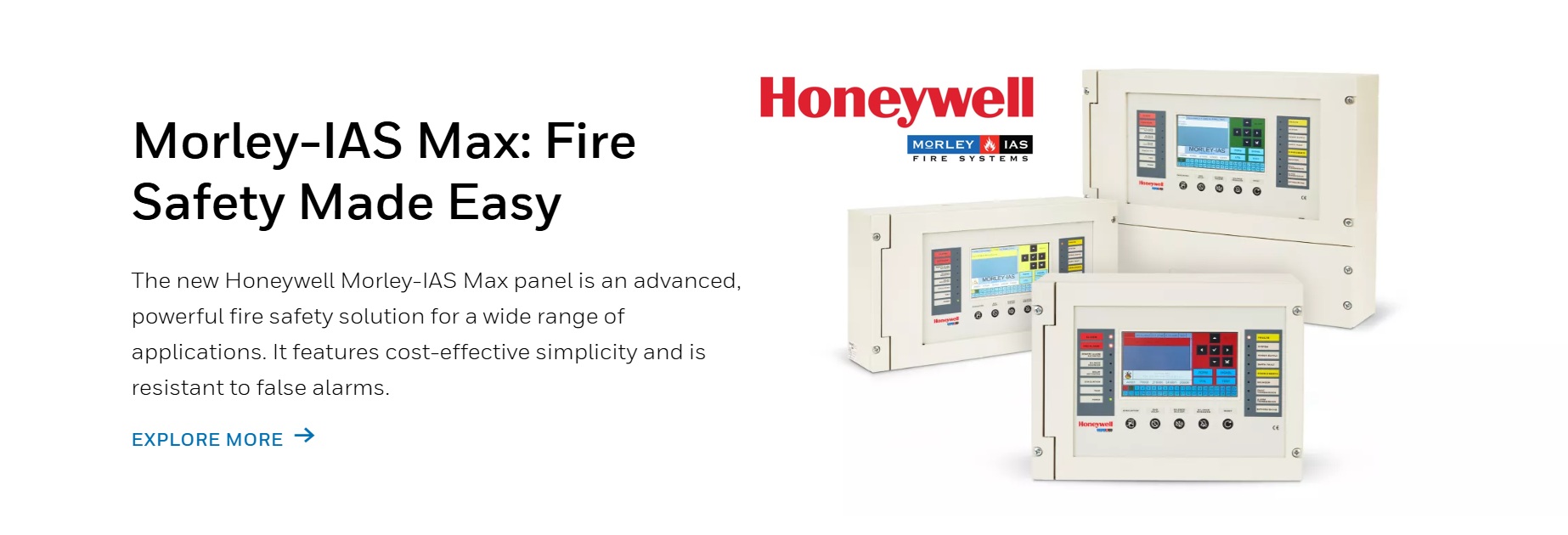 Système de détection incendie adressable Morley