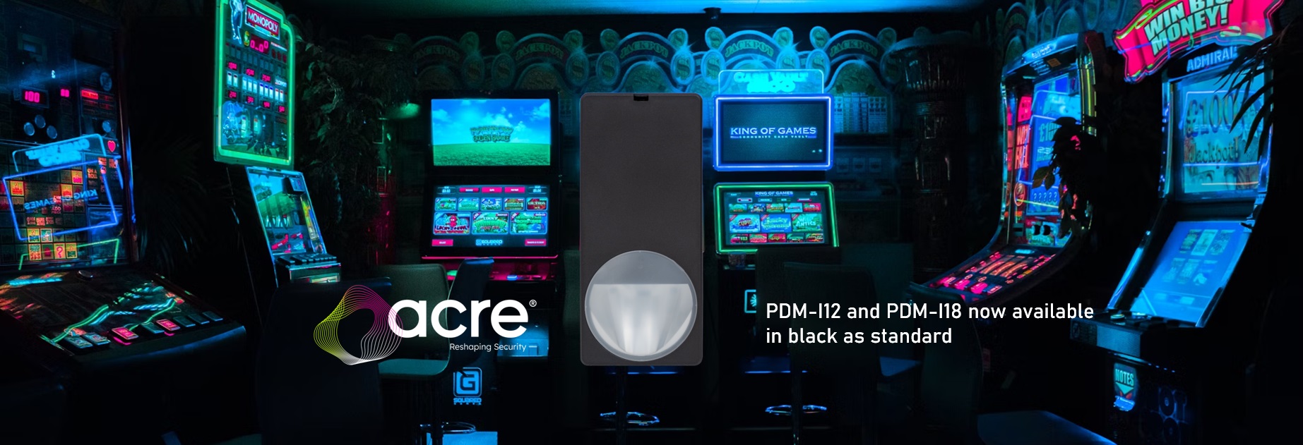 acre security PDM-I12 Black and PDM-I18 Black