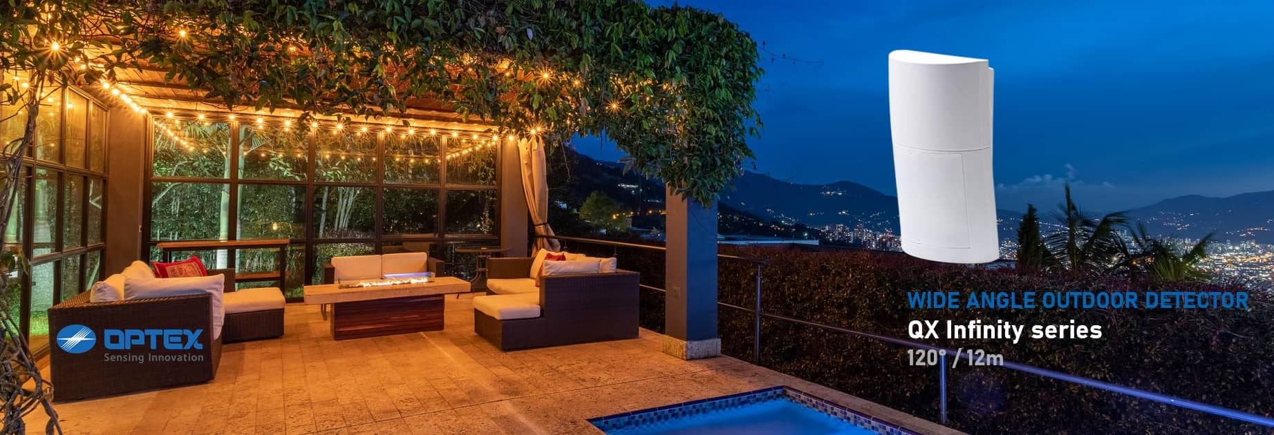 Optex QXI Außenbewegungsmelder