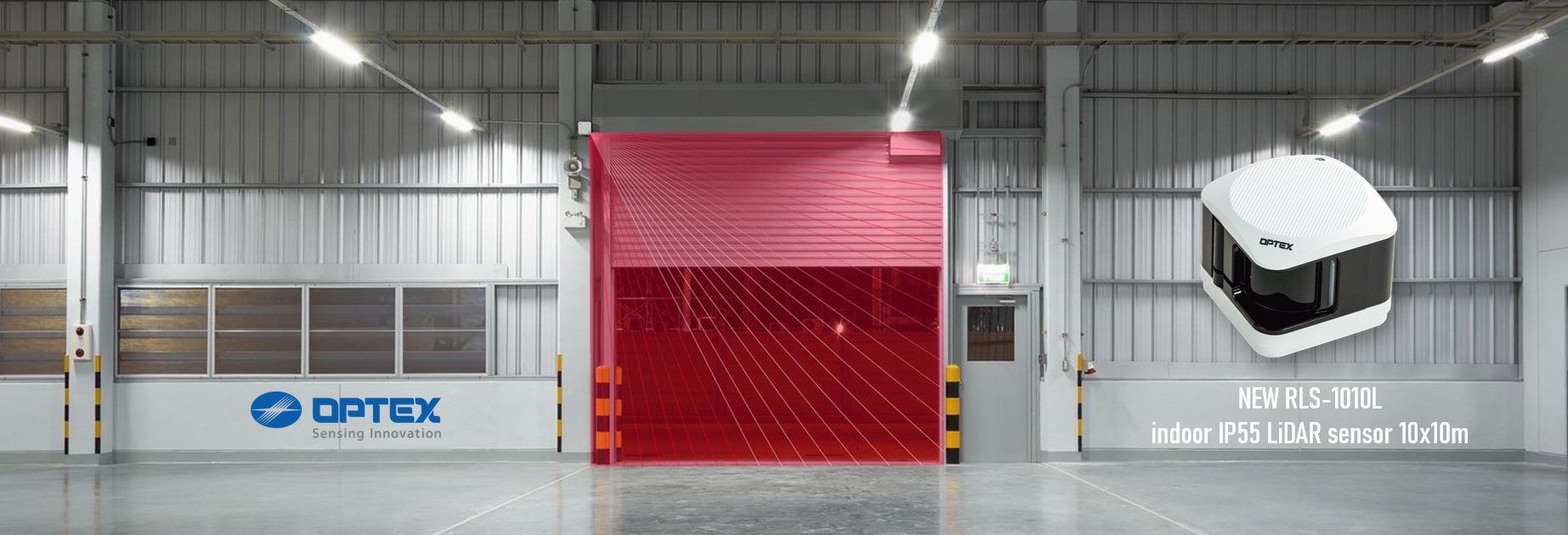 NEW OPTEX indoor LiDAR RLS-1010L